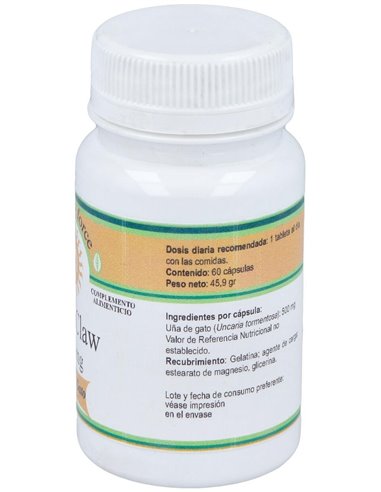 Uña De Gato 500Mg. 60Cap. de Nutri-Force