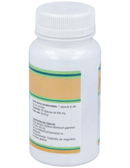 Cardo Mariano Milk Thistle 500Mg. 90Cap. de Nutri-Force