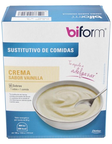Biform Crema Vainilla 6Sbrs de Dietisa (Dielisa)