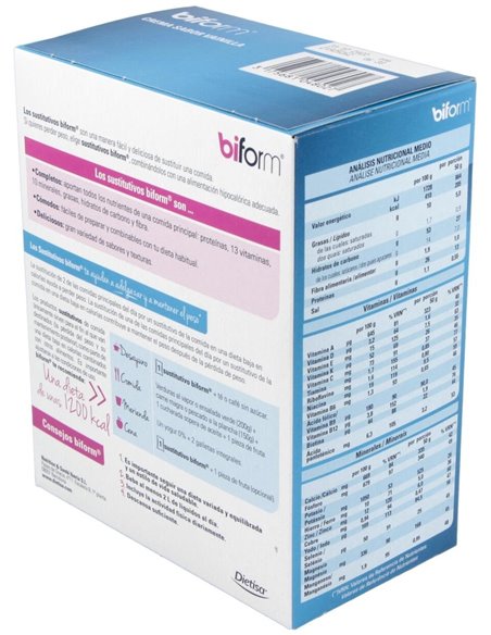 Biform Crema Vainilla 6Sbrs de Dietisa (Dielisa)