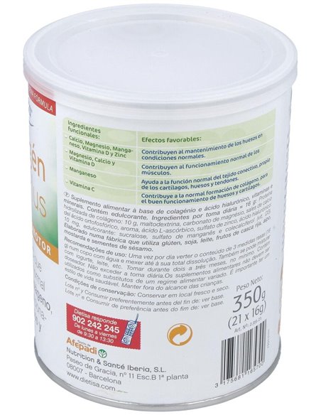 Artrogen Plus Con Acido Hialuronico 350G. de Dietisa (Dielisa)