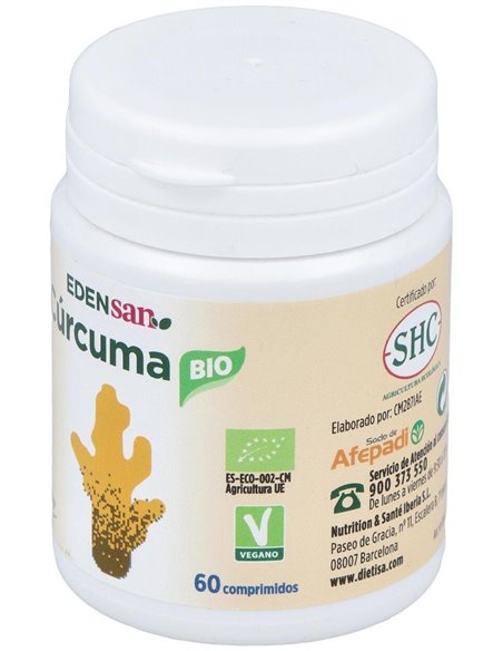 Edensan Curcuma 60Comp. de Dietisa (Dielisa)