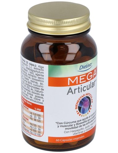 Mega Articular    Envase 60 Cápsulas(30-60 Días) de Dielisa®