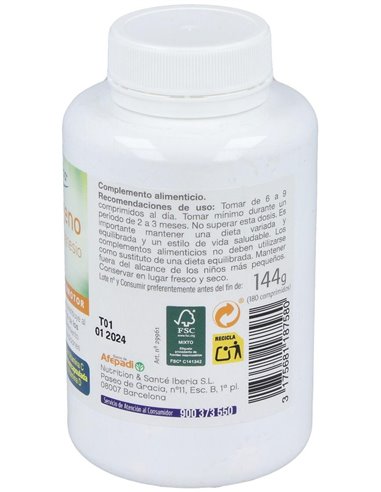 Colágeno Comprimidos 180   Envase 180 Comp.(20-30 Días) de Dielisa®