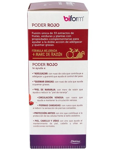 Biform Poder Rojo 500Ml. de Dietisa (Dielisa)
