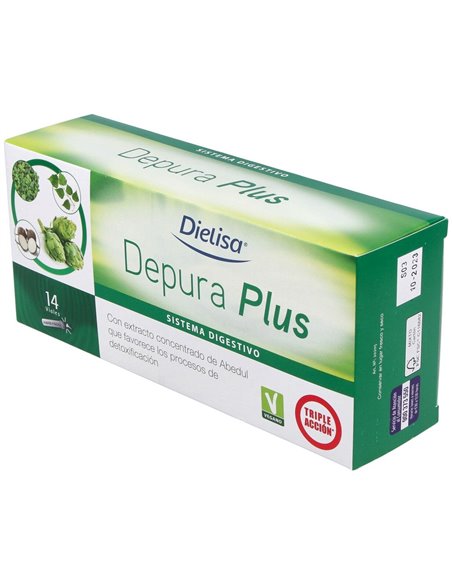 Depura Plus   Envase 14 Viales(14 Dias) de Dielisa®
