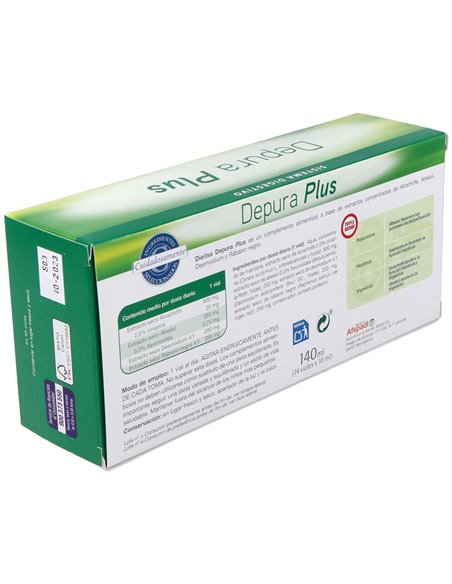 Depura Plus   Envase 14 Viales(14 Dias) de Dielisa®
