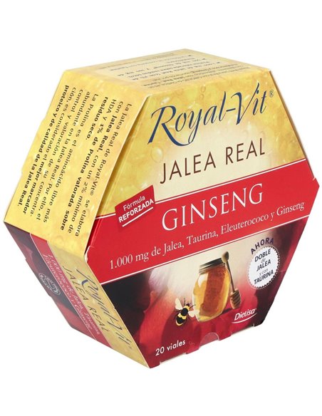 Royal-Vit Ginseng Envase Que Contiene 20 Viales de Royal-Vit®