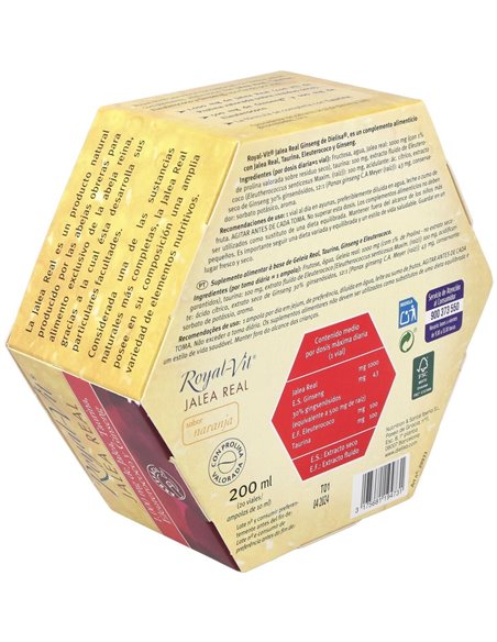 Royal-Vit Ginseng Envase Que Contiene 20 Viales de Royal-Vit®