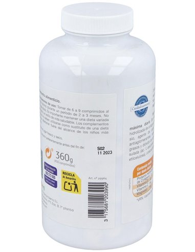 Colageno Con Magnesio 450Comp. de Dietisa (Dielisa)