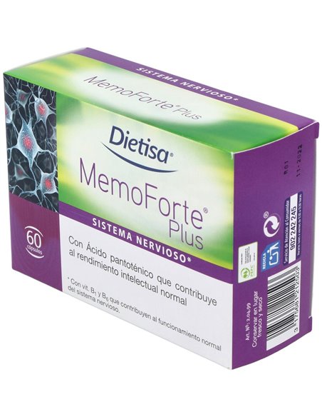 Memoforte Plus 60Cap. de Dietisa (Dielisa)