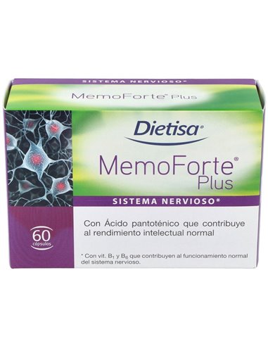 Memoforte Plus Cápsulas   Envase 30 Comp.(30 Dias) de Dielisa®