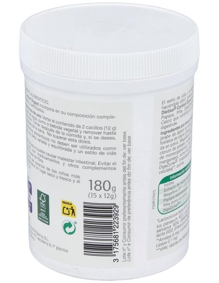 Confort Digest Papaya   Envase 180 G.(15 Dias) de Dielisa®