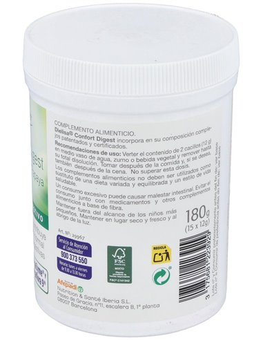 Confort Digest Papaya 180Gr. de Dietisa (Dielisa)