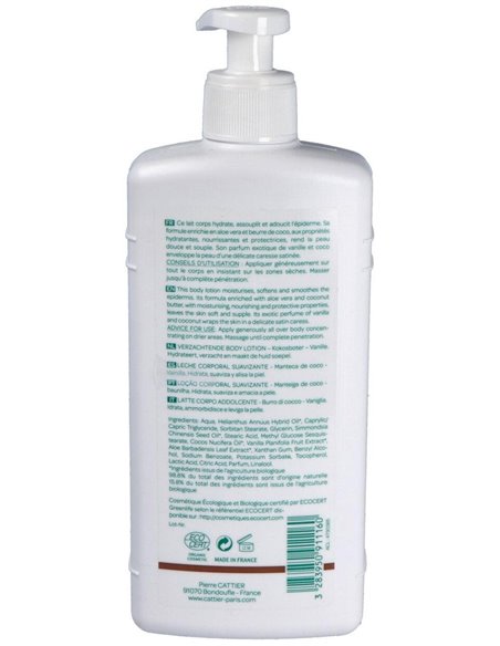 Leche Corporal Suavizante 500Ml de Cattier