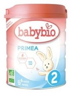 Leche Primea 2 Vaca  Continuacion  6-12Meses 800G de Babybio 2