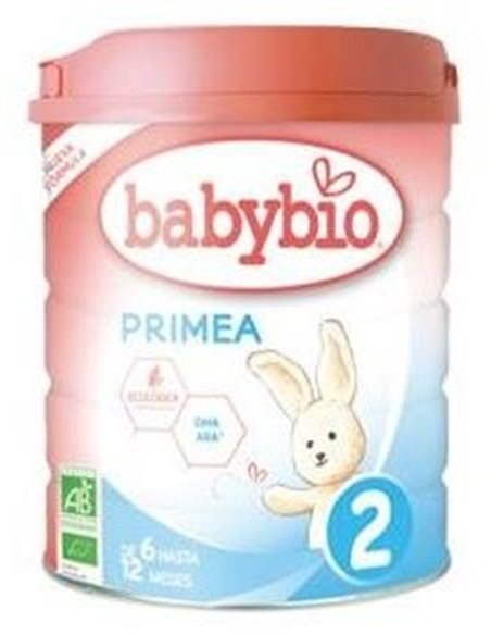 Leche Primea 2 Vaca  Continuacion  6-12Meses 800G de Babybio