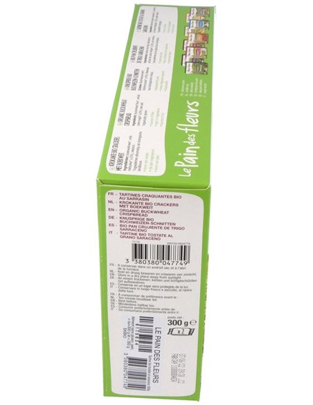 Cracker Trigo Sarraceno 300Gr. Bio Sg Vegan de Le Pain Des Fleurs