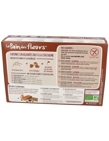 Cracker Castaña 300Gr. Bio Sg Vegan de Le Pain Des Fleurs