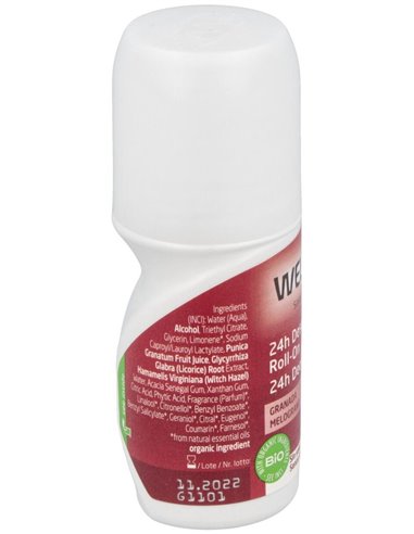 Granada 24h Desodorante Roll-On 50ml de Weleda