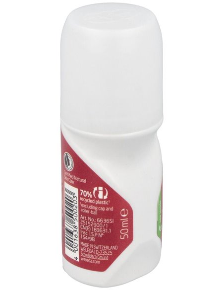 Granada 24h Desodorante Roll-On 50ml de Weleda