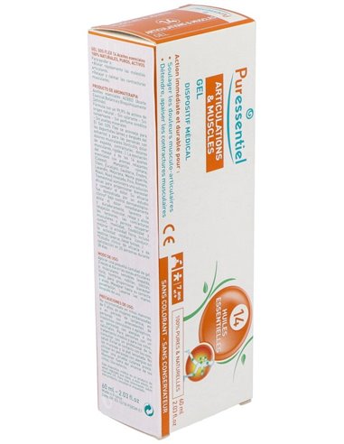 Gel Articulaciones Y Musculos Con 14 Ae 60Ml. de Puressentiel