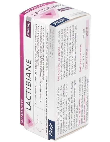 Lactibiane Imedia 4 sticks de Pileje