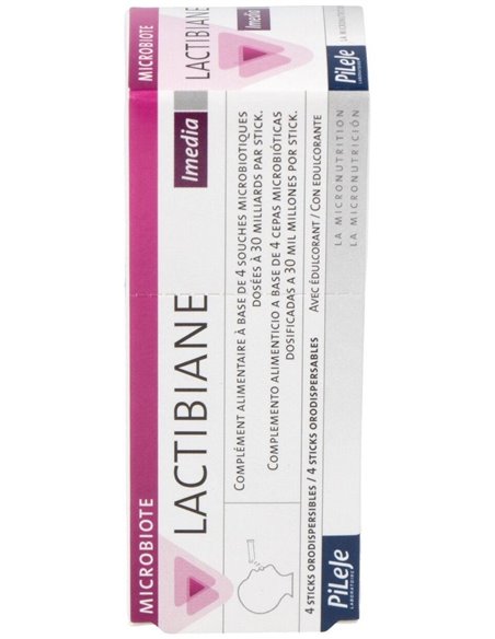 Lactibiane Imedia 4 sticks de Pileje