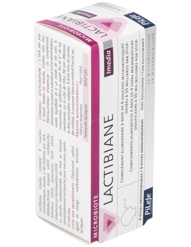 Lactibiane Imedia 4 sticks de Pileje