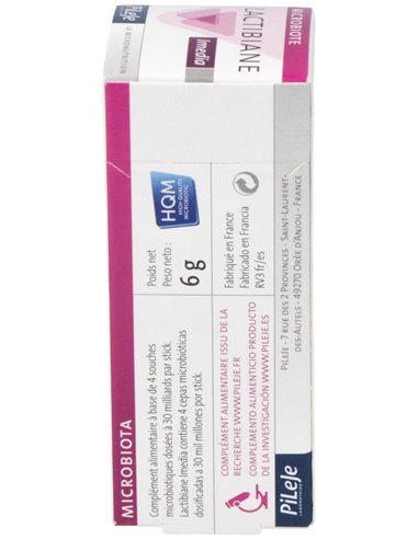 Lactibiane Imedia 4 sticks de Pileje