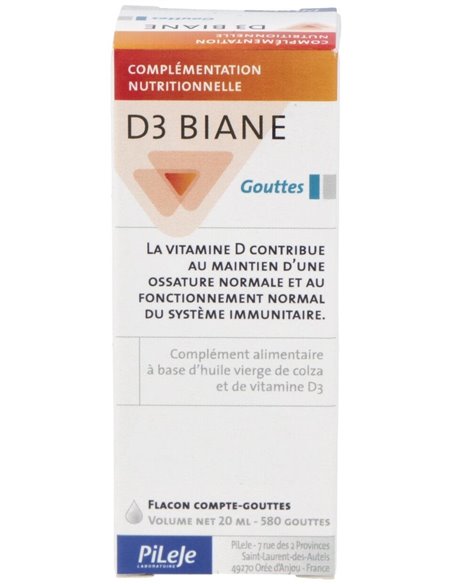 D3 Biane 20 ml de Pileje