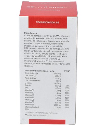Physiomance Cabello Y Uñas 90Cap. de Therascience