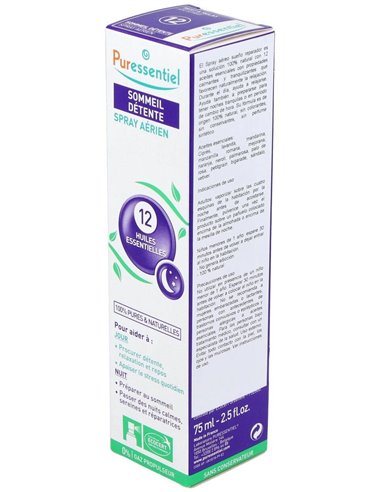 Spray Aereo Sueño Reparador Con 12 Ae 75Ml. de Puressentiel