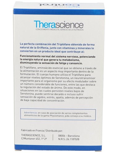 Physiomance Control 60 Cápsulas  Therascience