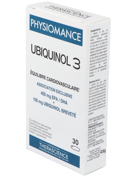 Physiomance Ubiquinol 3 30Cap. de Therascience