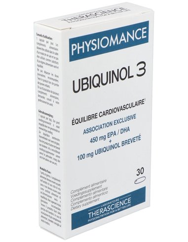 Physiomance Ubiquinol 3 30Cap. de Therascience