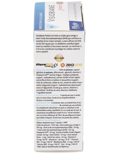 Visiobiane Protect 30 cápsulas de Pileje