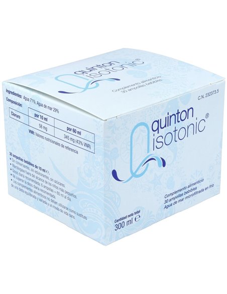 Quinton Isotonico 30Amp.Beb. de Quinton