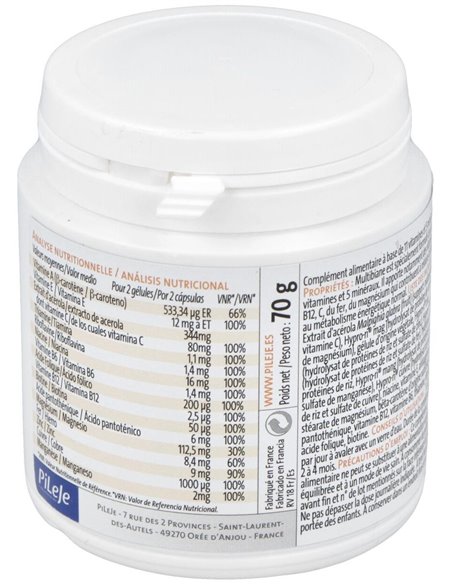 Multibiane     120 cápsulas de Pileje