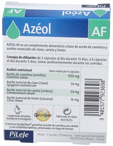 Azeol Af 30Caps. de Pileje