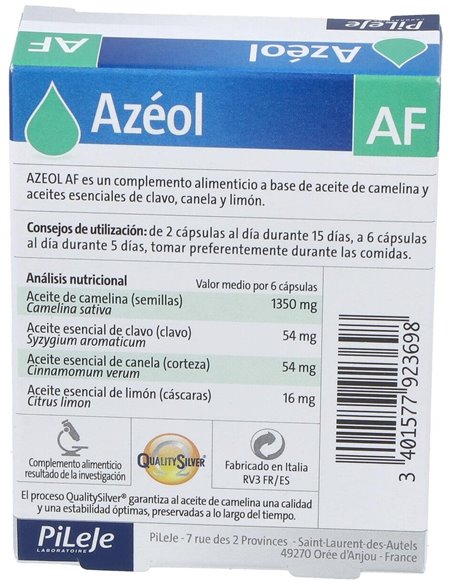 Azeol Af 30Caps. de Pileje