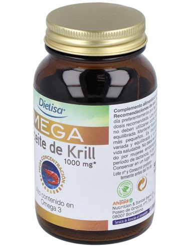 Omega Mega Krill 60Cap. de Dietisa (Dielisa)