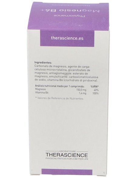Physiomance Magnesio B6+ 90Comp. de Therascience