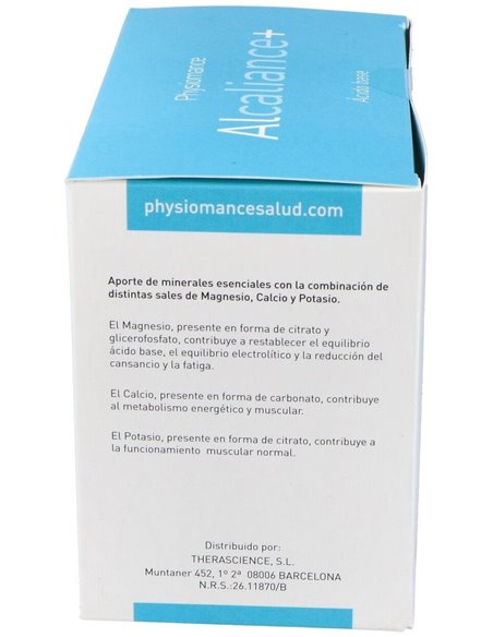 Physiomance Alcaliance+ 30Sbrs. de Therascience