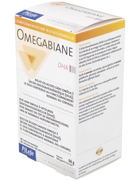 Omegabiane Dha 80Cap. de Pileje