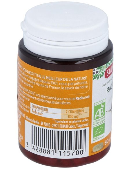 Rabano Negro Bio 80Comp. de Superdiet