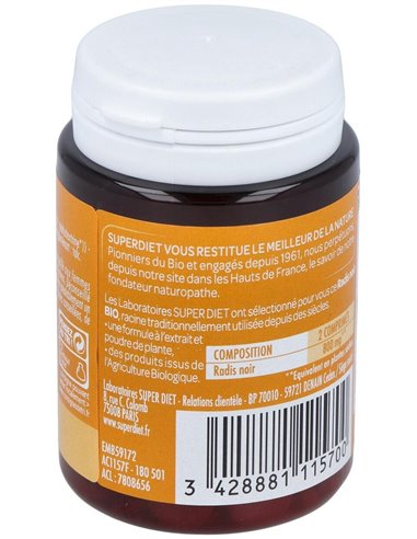Rabano Negro Bio 80Comp. de Superdiet