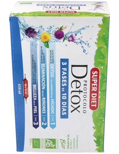 Protocolo Detox 30Amp. de Superdiet