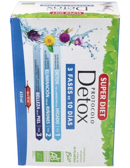 Protocolo Detox 30Amp. de Superdiet