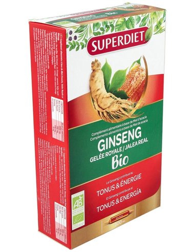 Ginseng+Jalea Real Bio 20Amp. de Superdiet